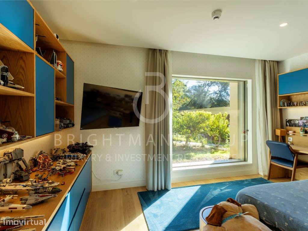 Apartamento T3 com piscina e jardim, na Quinta da Marinha-33