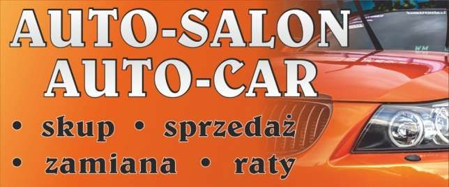 AUTO SALON AUTO CAR Skup i Sprzedaż Samochodów Zarejestrowanych w Polsce logo