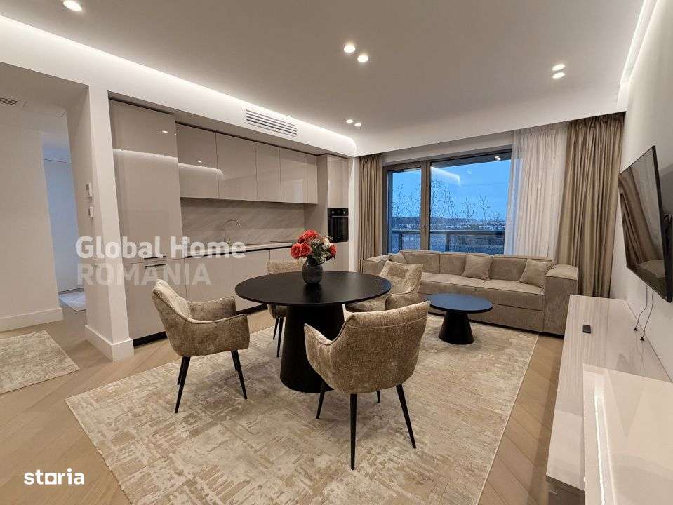 Furnished 3 Rooms + Terrace + Parking • Pipera - Cortina 126 - Iancu - Imagine principală: 2/19