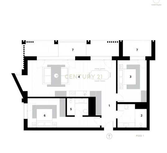 Apartamento T4 Duplex novo em Almada-9