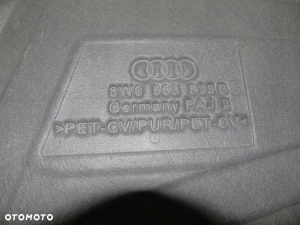 Audi A4 B9 wygłuszenie maski oryginał 8W0863825B - 4