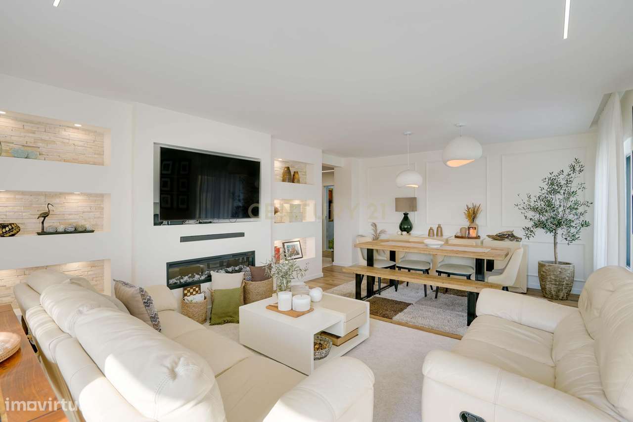 Apartamento T3 na Praça da Concórdia, Montijo-7