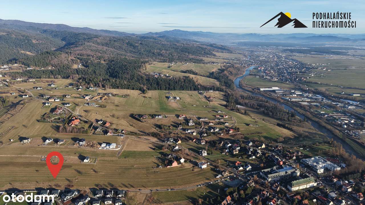 Widokowa działka budowlana w Nowym Targu-8