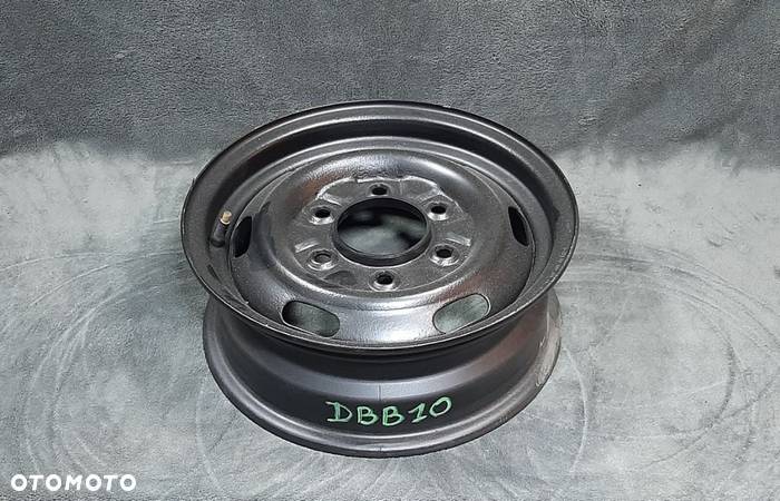 DBB10. Felga stalowa (1szt.) 5Jx14 ET50 6x139,7 CH: 93,1 Mazda E2000 E2200 - 1