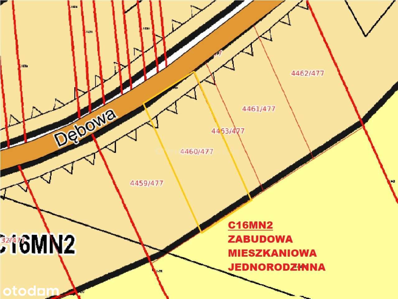 Działka budowlana 913 m² z pięknym widokiem - Pełny obrazek: 4/9