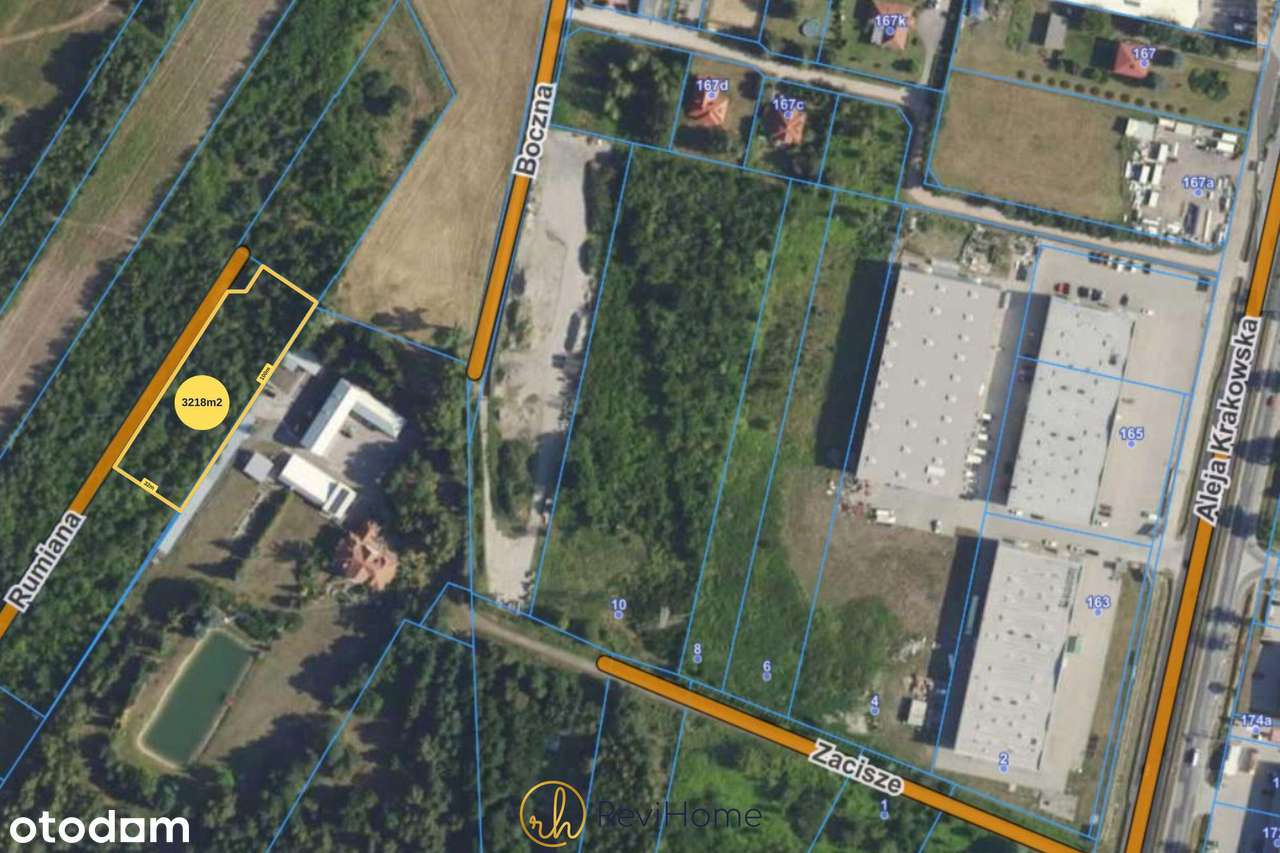 Działka budowlana Łazy gm. Lesznowola - Pełny obrazek: 2/4