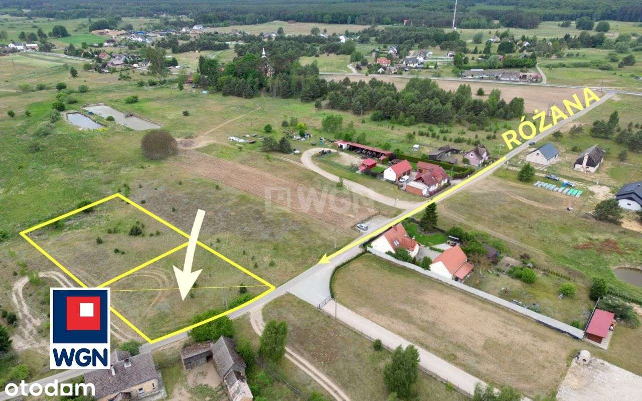 Działka budowlana w Łośnie-3