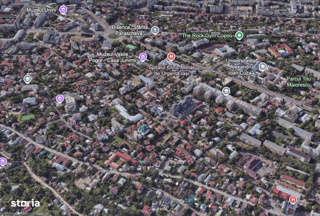 Teren Unic 2230 mp, 40 ml deschidere, Copou- 500 m de Bd. Carol - Imagine principală: 5/5