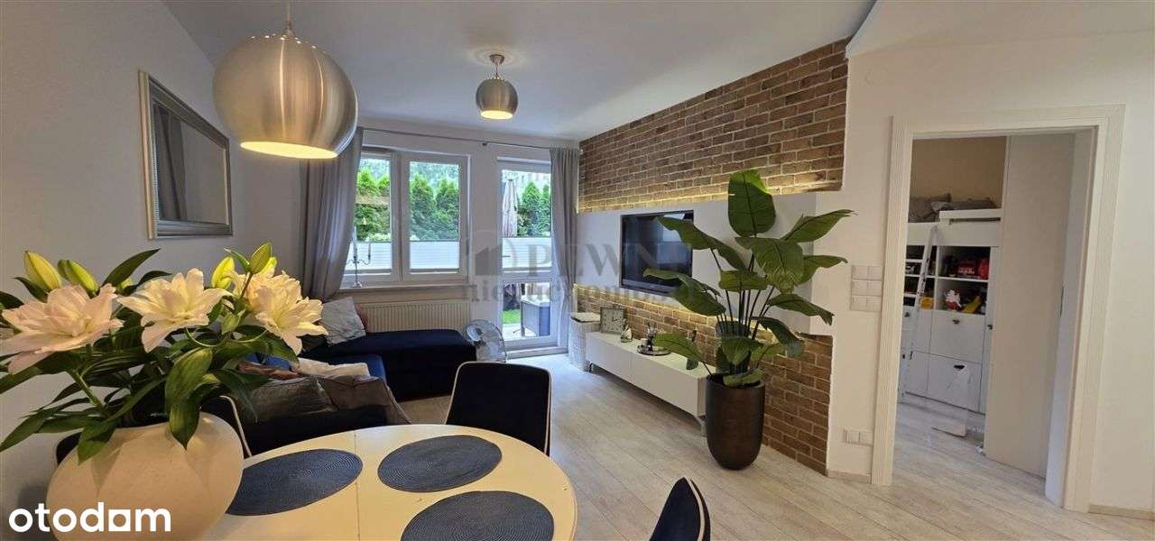 44,4 m², 2 pokoje + 40 m² ogródek- Oferta Roku!!!-0