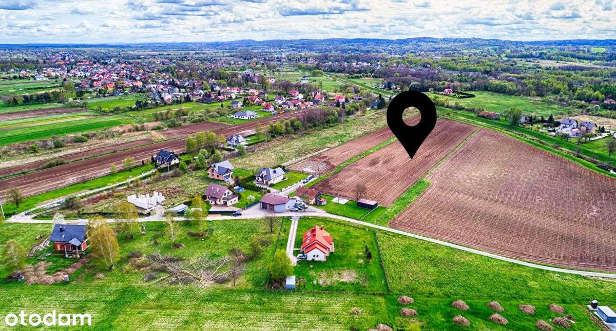 Krzeczów/ Bochnia 2 działki budowlane  2 * 24 ar - Pełny obrazek: 4/11