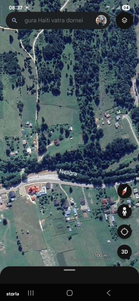 Teren intravilan –Gura Haitii, jud. Suceava - la 27 km de Vatra Dornei - Imagine principală: 5/6