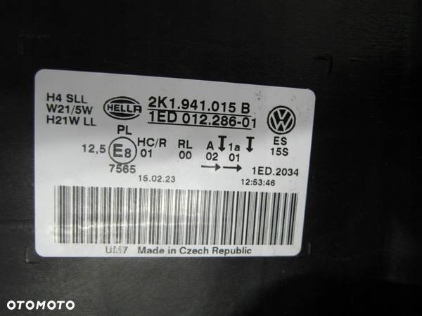 VW CADDY IV 2K1 LAMPA PRZEDNIA LEWA - 10