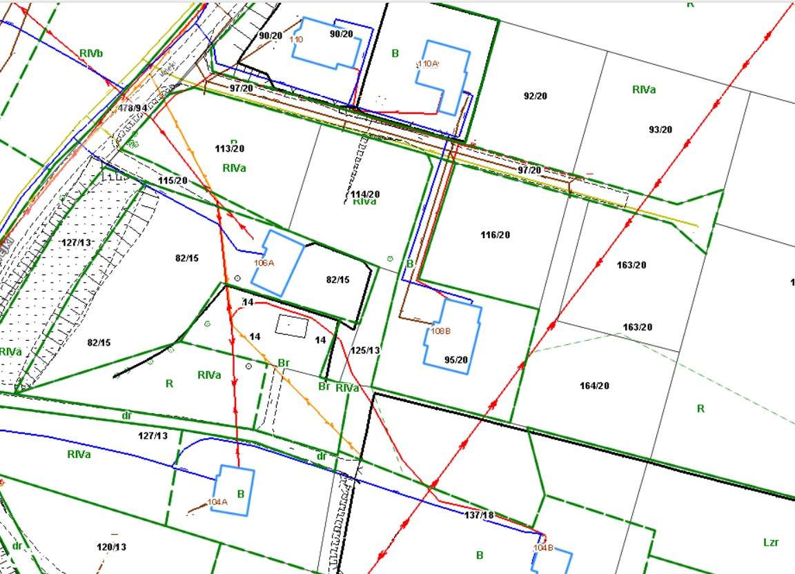 5 działek budowlanych, RUPTAWA, bez pcc-15