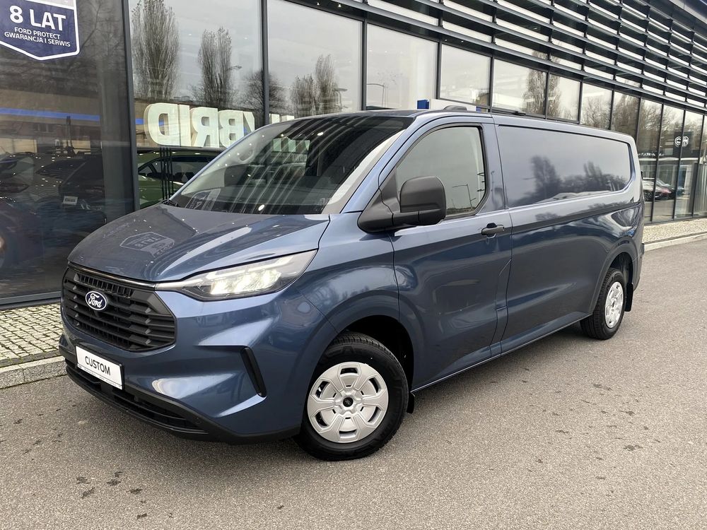 Ford Transit Custom 2.0 EcoBlue 136KM A8 FWD VAN TREND Tempomat, Tylna