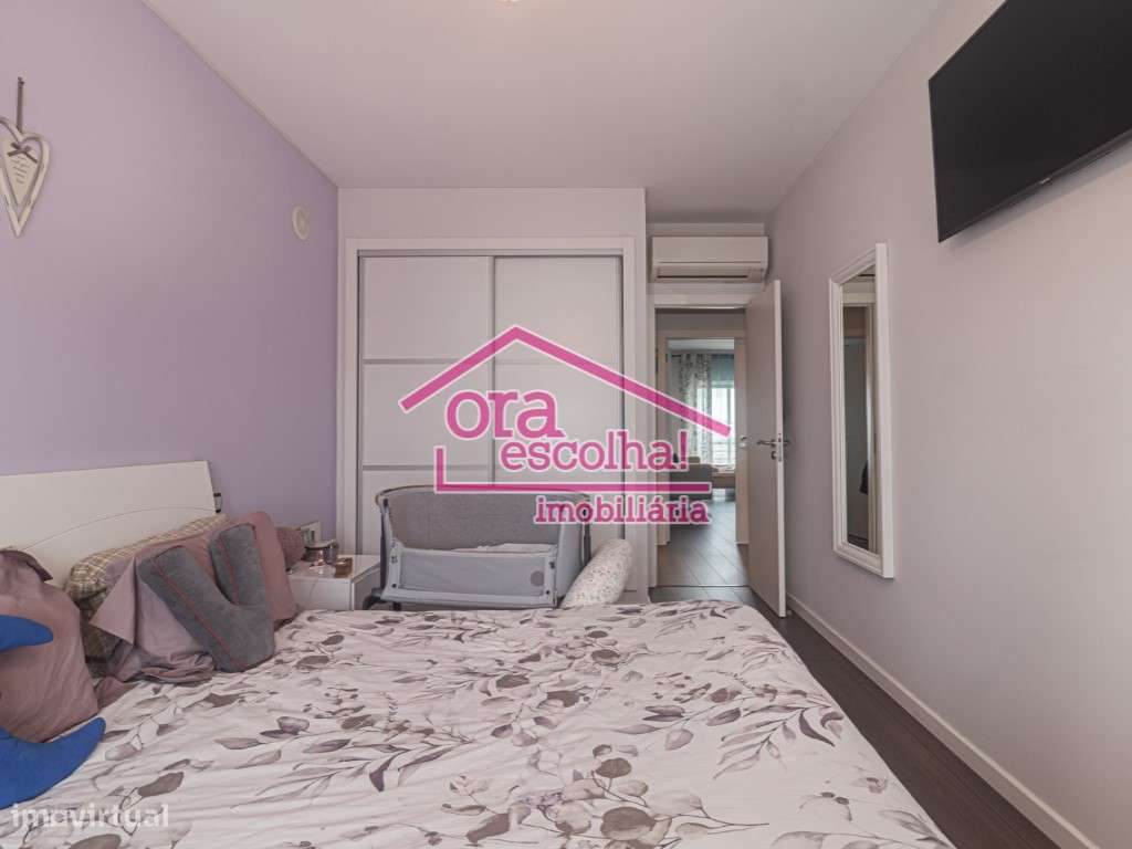 T2 de 2011 com 80 m2 e Garagem 40 m2 no Casal do Marco!-6