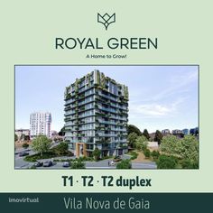 Empreendimento Royal Green (GaiaShop) // T2 Duplex a Sudeste no Piso 9