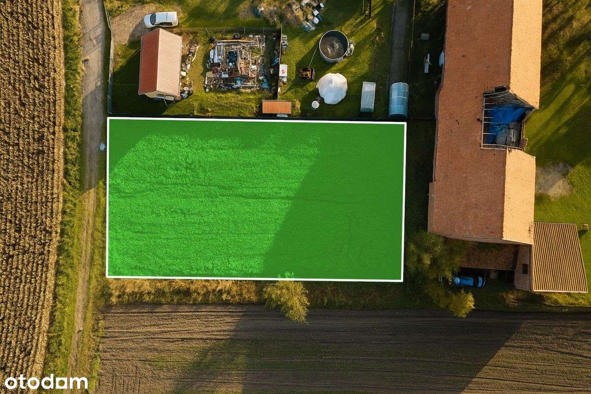 Działka budowlana, 10 arów, 30 minut do Wrocławia - Pełny obrazek: 4/8