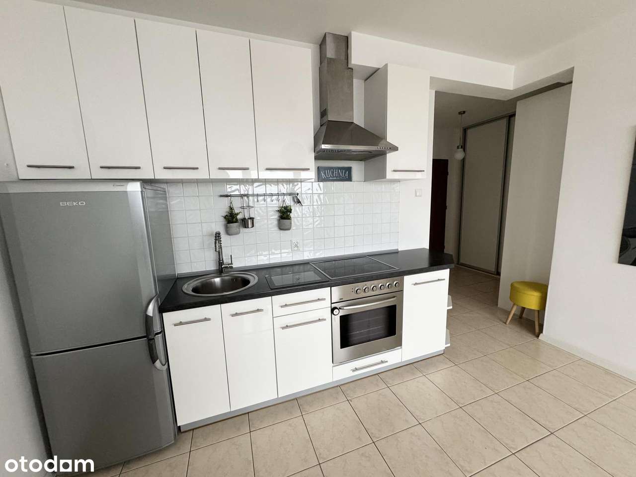 Dwupokojowe mieszkanie z widokiem na centrum!-5