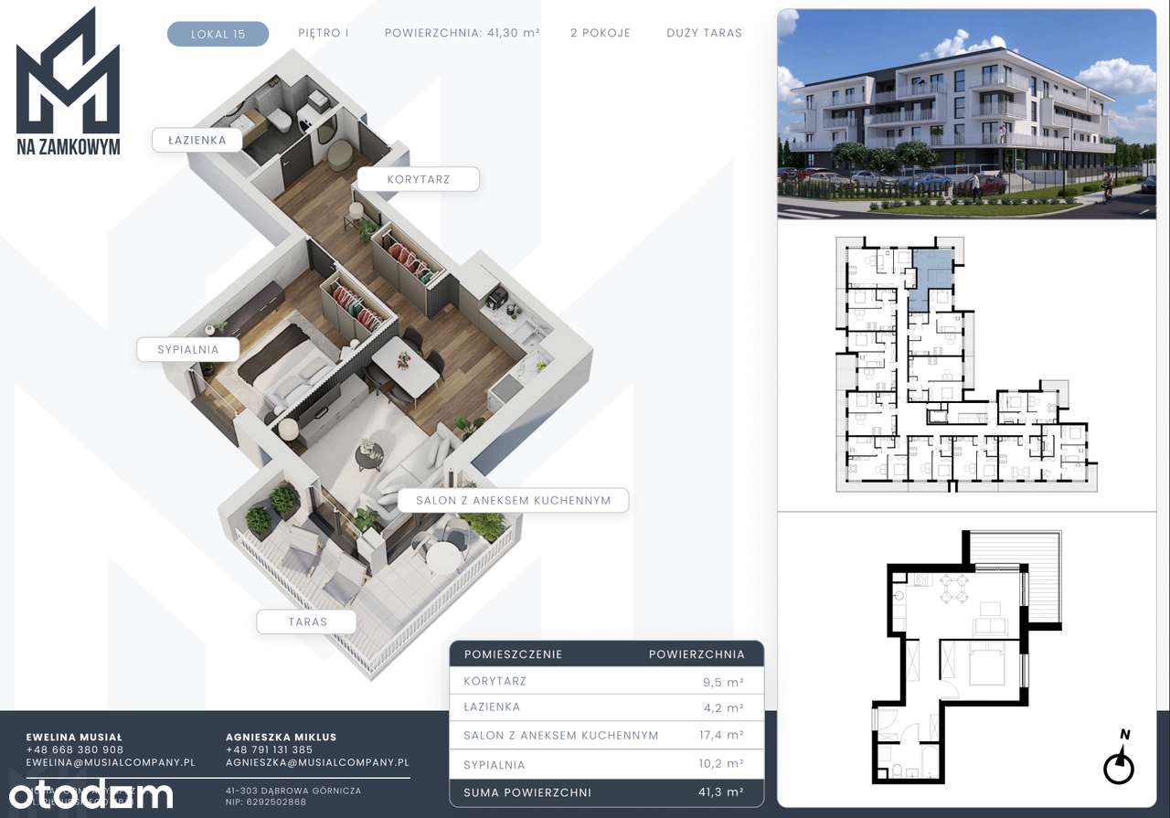 M15 | Narożne, ustawne mieszkanie z balkonem - Pełny obrazek: 4/21