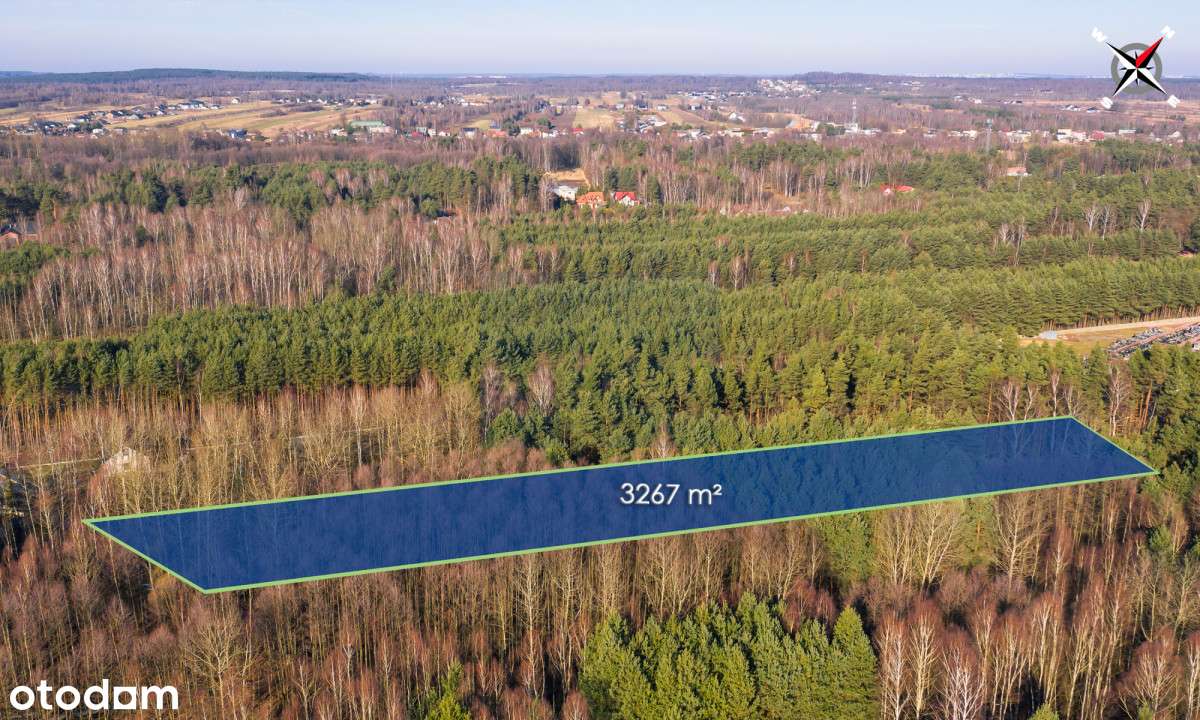 Działka w spokojnej okolicy Rudnik Mały - Pełny obrazek: 2/5