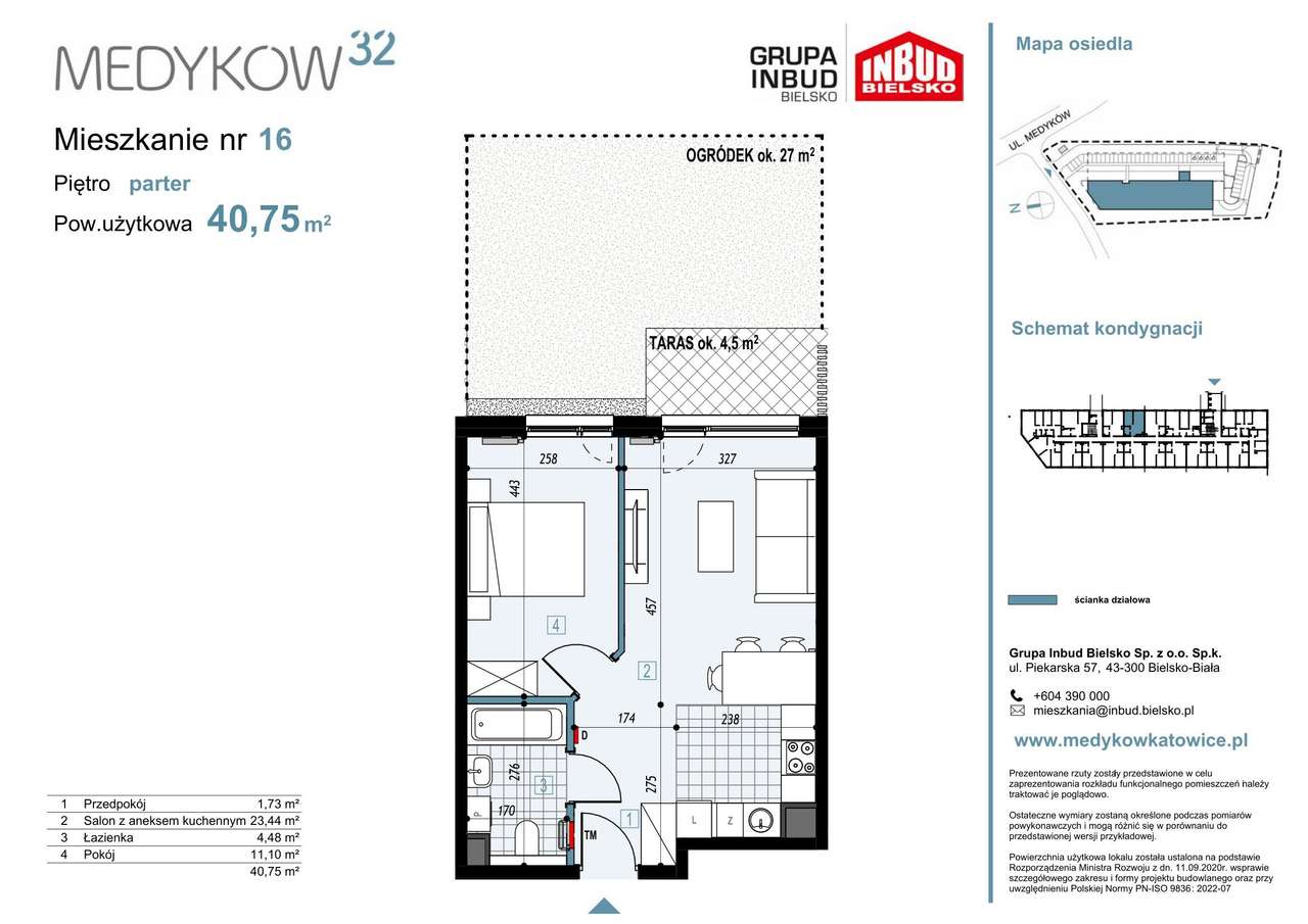 Medyków 32 | mieszkanie 2-pok. | 16 - Pełny obrazek: 2/8