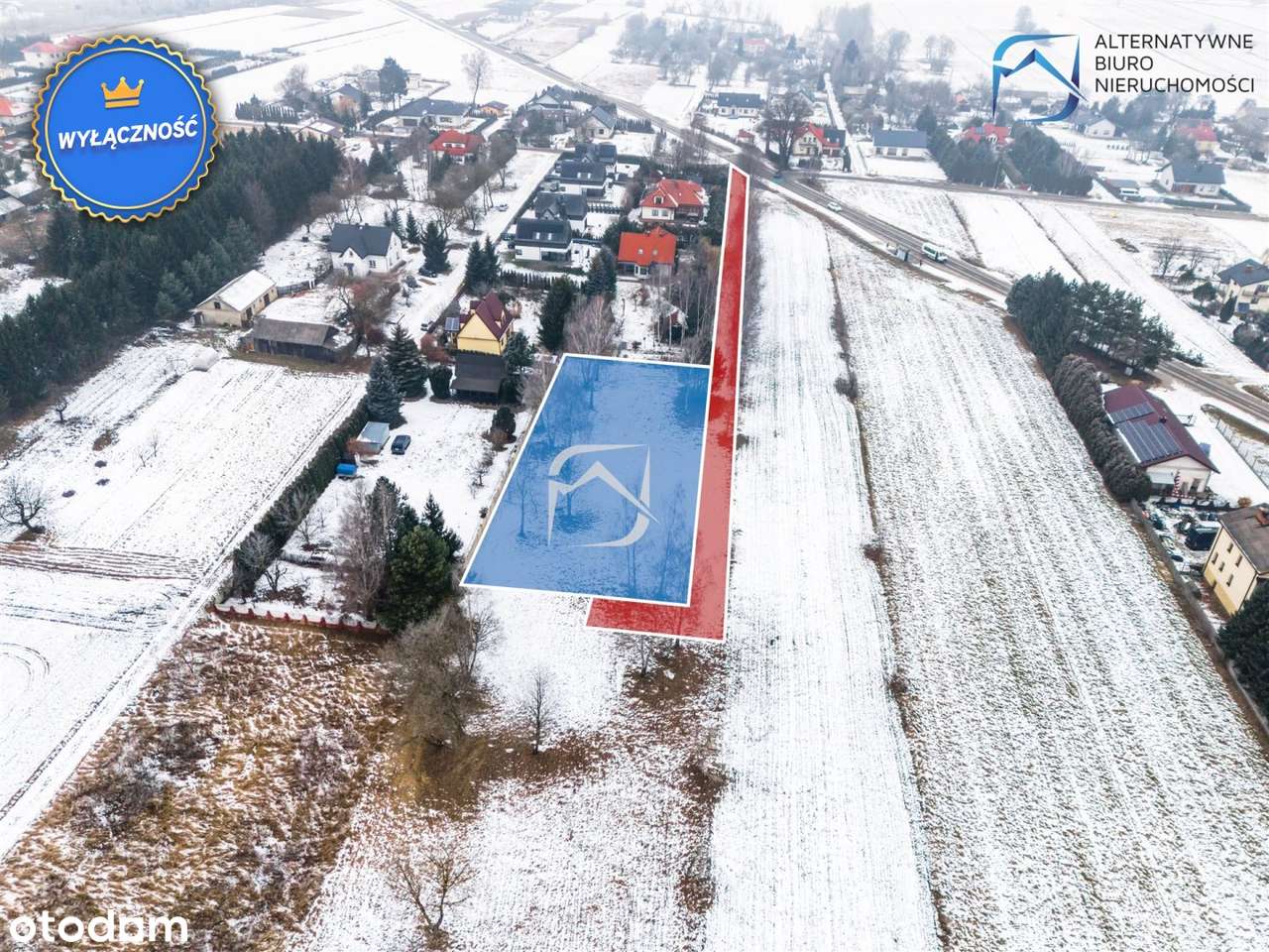 Działka budowlana w Jakubowicach Konińskich-Kol. - Pełny obrazek: 2/15