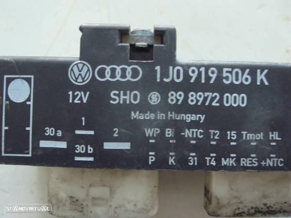 Unidade Control Do Ventilador Radiador Audi Tt (8N3) - 3