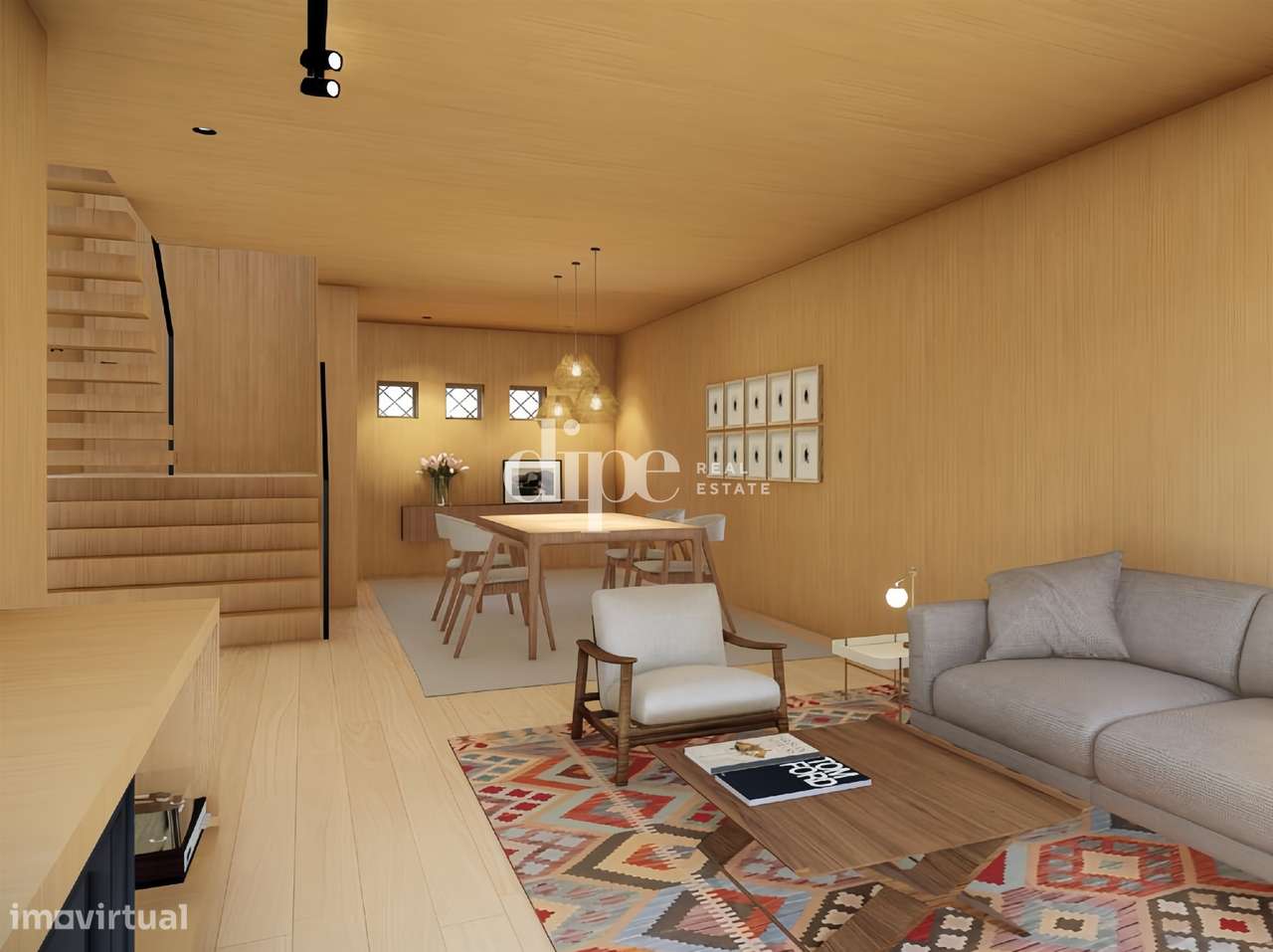 Moradia T3+1 para Restauro com projeto no centro de Guimarães.-9