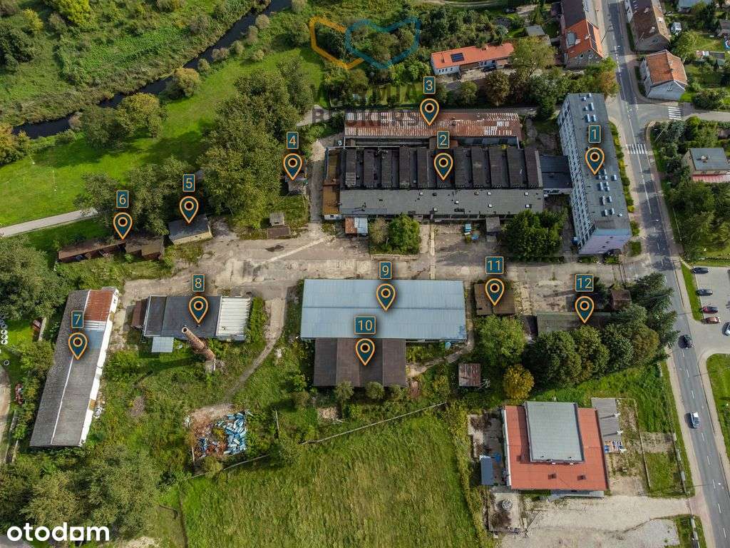 Hale, magazyny, budynek administracyjny!-0