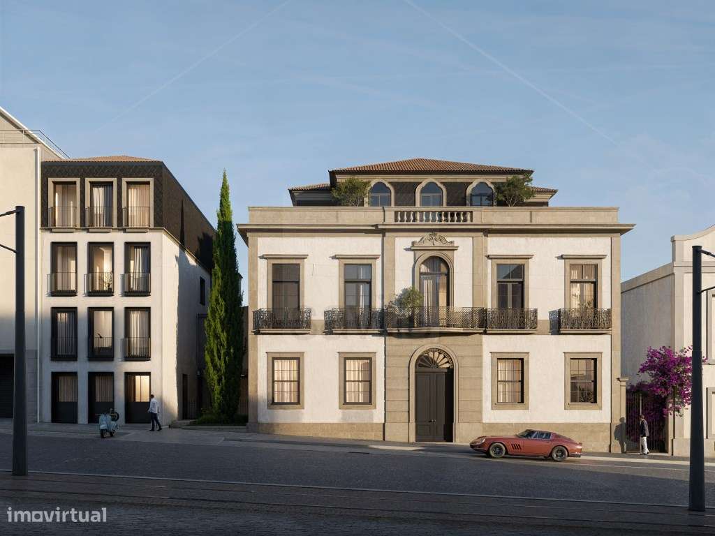 Apartamento T2 na na Baixa do Porto com terraço e garagem - Grande imagem: 5/26