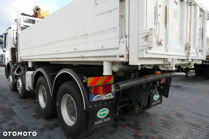 Mercedes-Benz ACTROS 3244 / 8 X 4 / 2 STR WYWROTKA + HDS ATLAS 116.3 / EURO 5 / EPS + SPRZĘGŁO / - 22