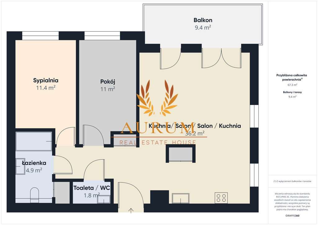 3 pokoje I ostatnie piętro I Herbu Janina-18