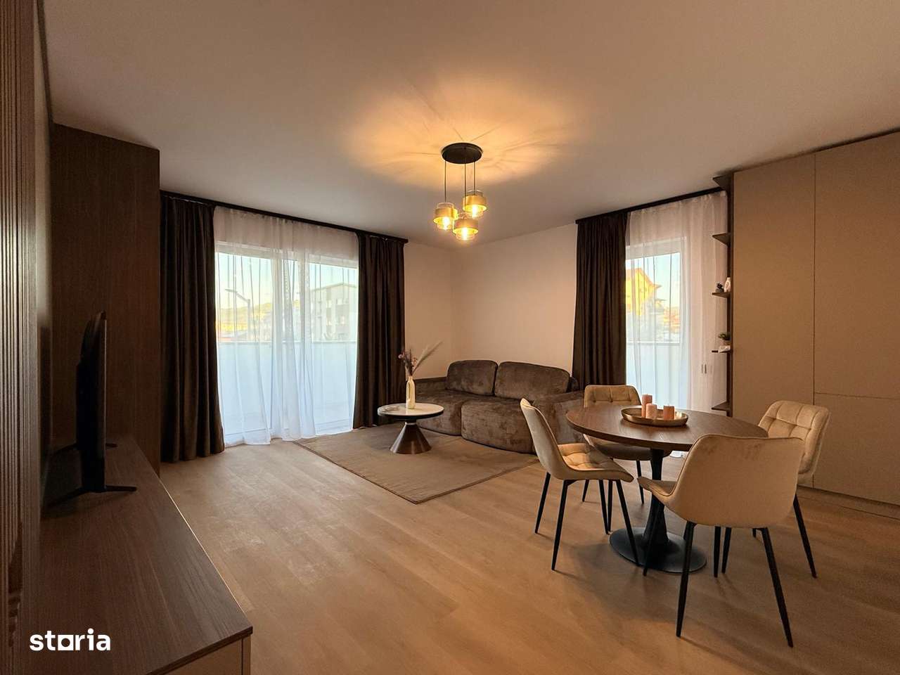 Apartament 2 camere | 55,5mp | terasa 25mp | nelocuit | Eroilor Reside-0
