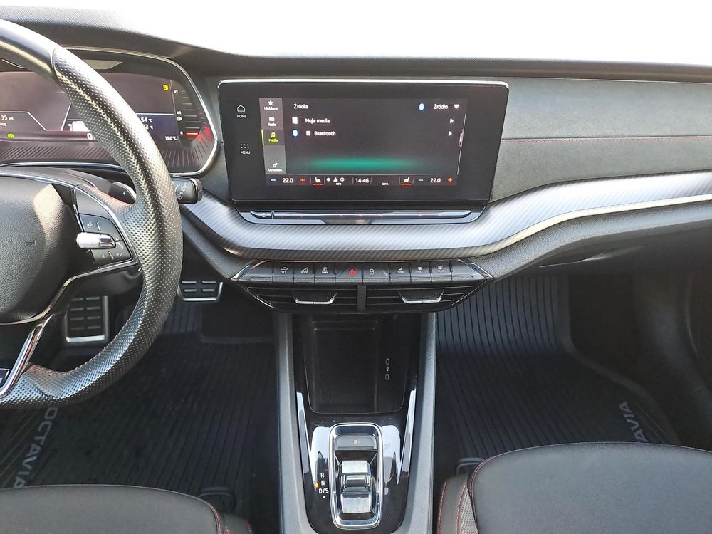 SKODA OCTAVIA RS Selection 245KM DSG Virtual Salon PL 1 właściciel ASO VAT23%