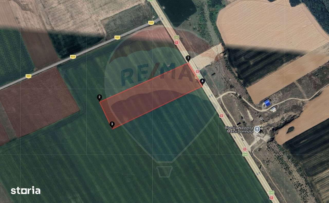 Teren 30.000 mp | Deschidere 89,4 m la DN1 | Florești, Prahova-1