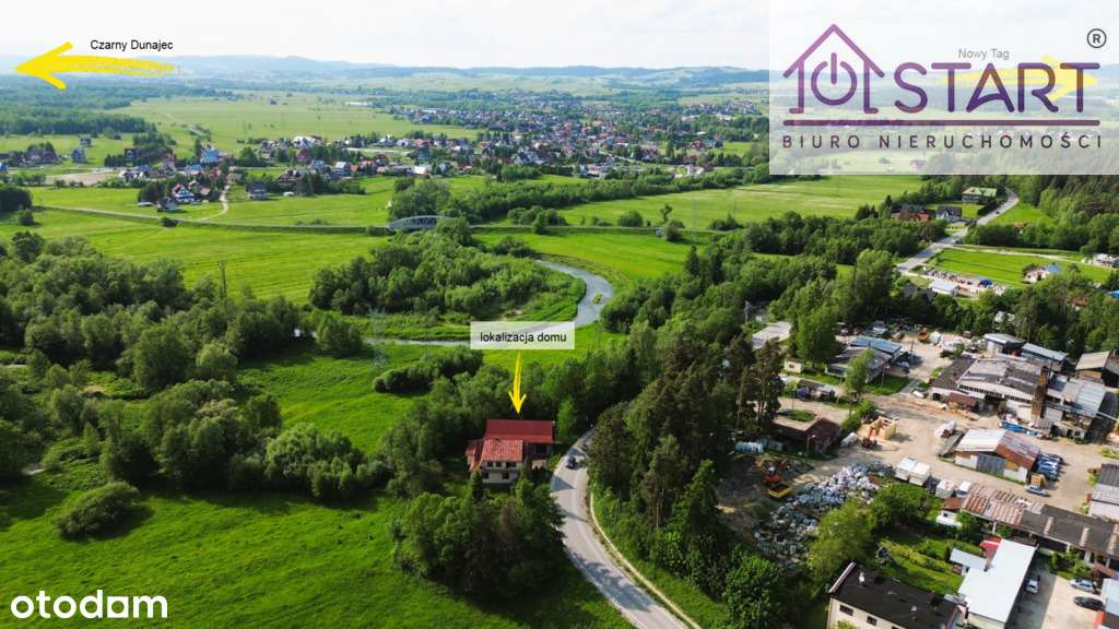 Dom + zabudowania gospodarcze w Ludźmierzu!-3