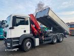 MAN TGS 26.360 6X4 EURO 5, WYWROTKA Z ŻURAWIEM FASSI F195A.2, - 1