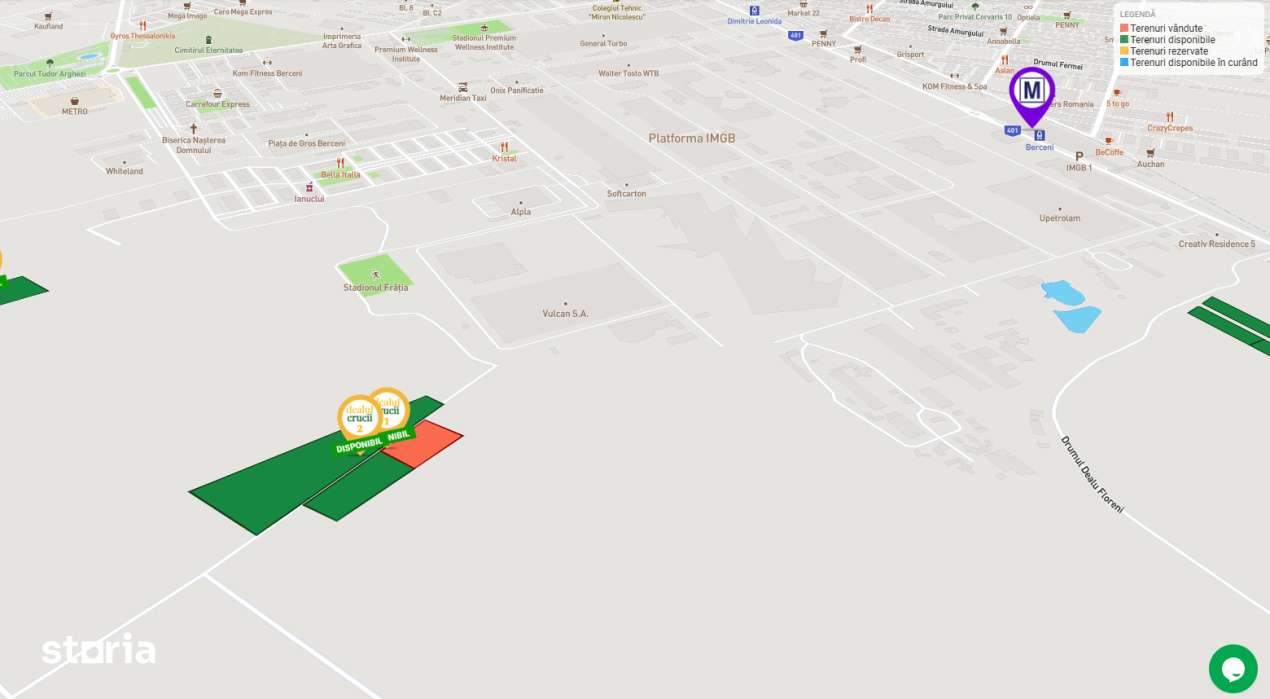 Teren Intravilan 5510mp Metalurgiei - Jumbo Auchan - Imagine principală: 4/4