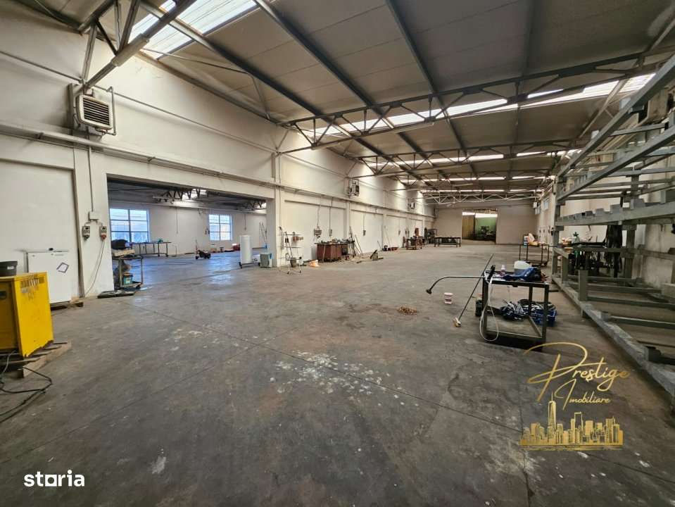 Hala industriala 700 mp, posibilitate 2000 mp de inchiriat zona Seleus - Imagine principală: 3/12