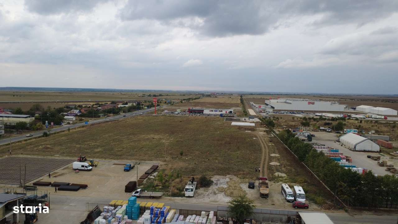 Teren 6147 m.p. Mihailesti Penny - dubla deschidere - Imagine principală: 5/14