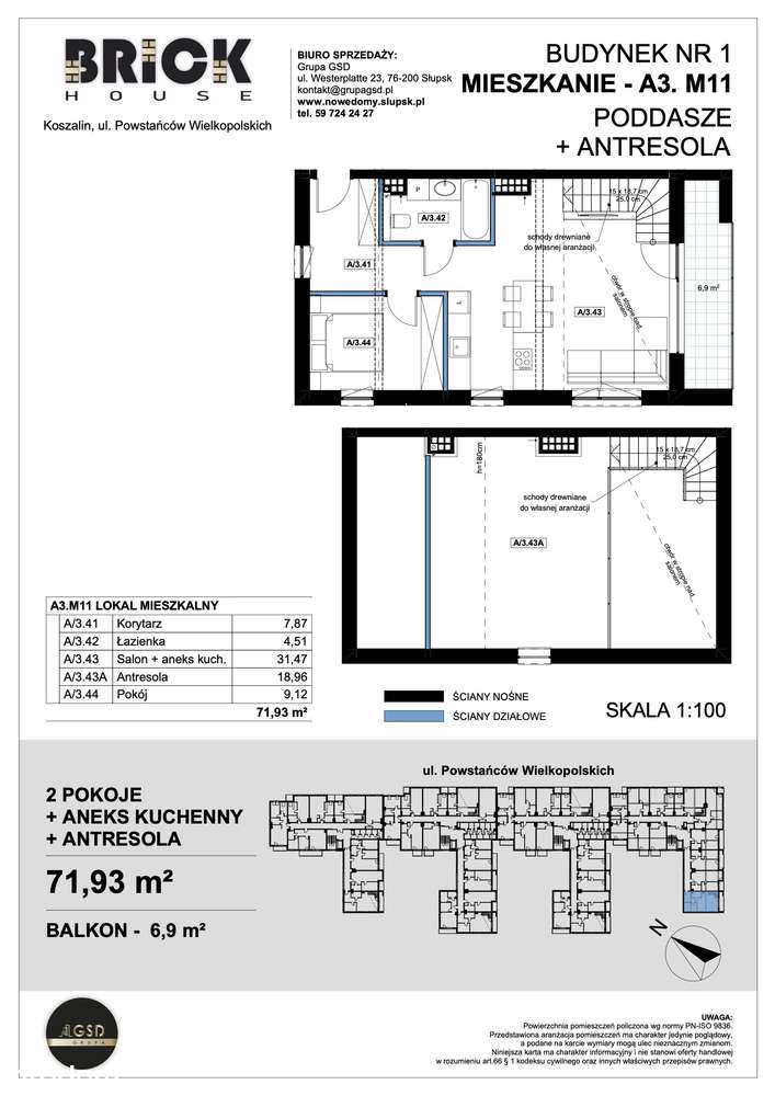 Nowe mieszkania z antresolą w Koszalinie - Pełny obrazek: 4/9
