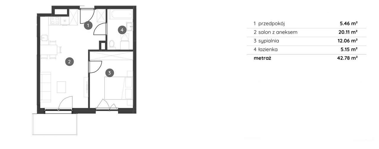 Nowe ustawne 2pok. Nowoczesna okolica! Blisko Politechniki i Dworca!-4