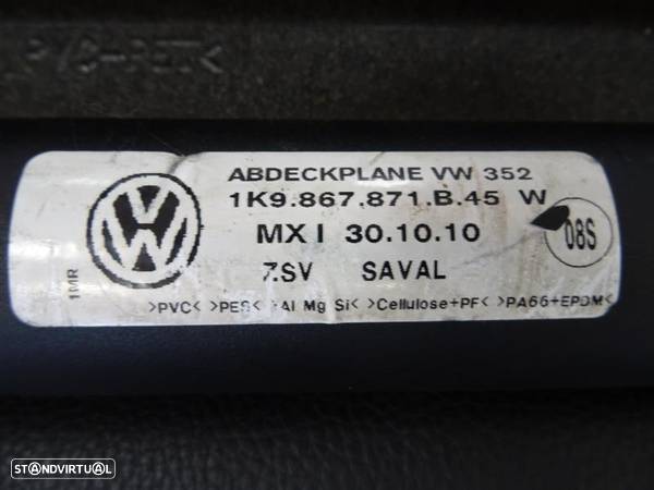 Chapeleira VW / Volkswagen Golf 6 / VI Carrinha / Variant - 6