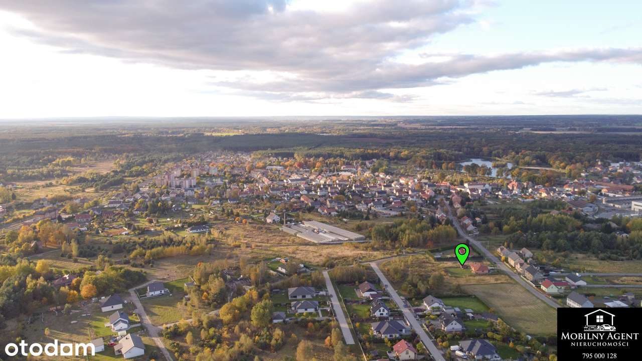 Na sprzedaż działka budowlana – Małomice, ul. Szkolna-8