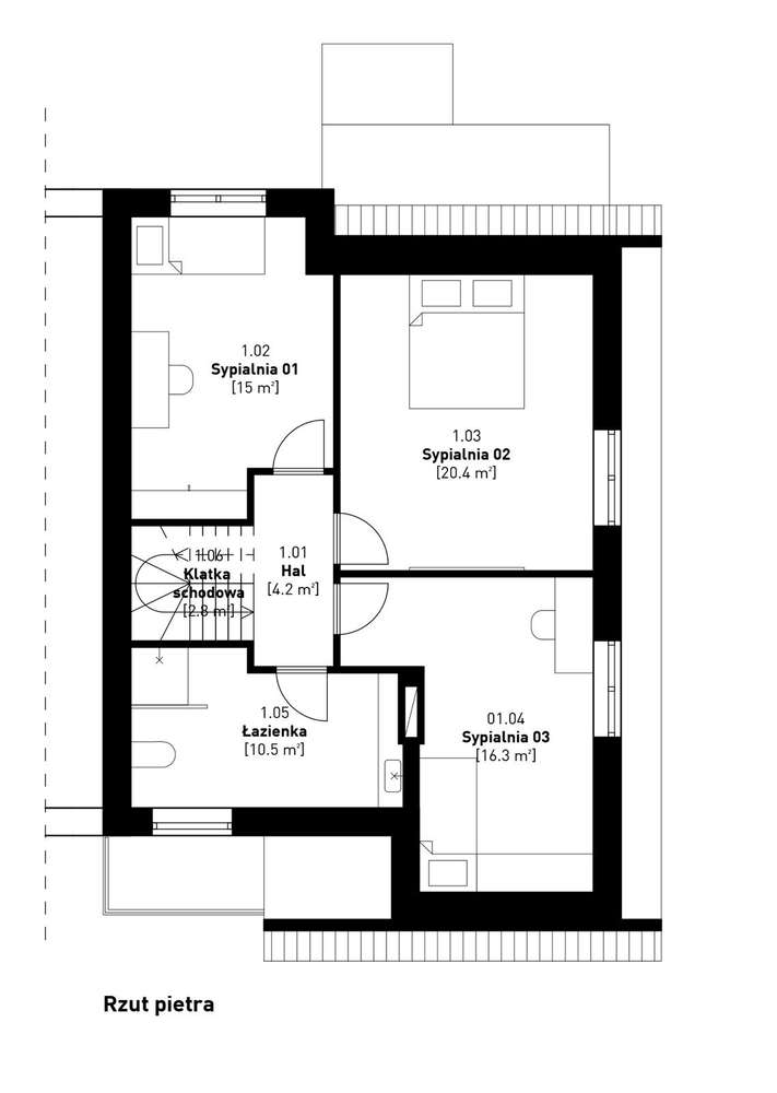 Nowoczesny dom na ścianie lasu z widokiem na jezioro - Pełny obrazek: 4/20