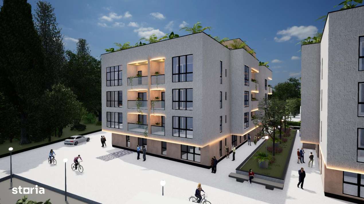 Apartament 2 camere, open-space, 54,35mp, 1 Mai, zona Parc Nicolae Rom - Imagine principală: 4/6