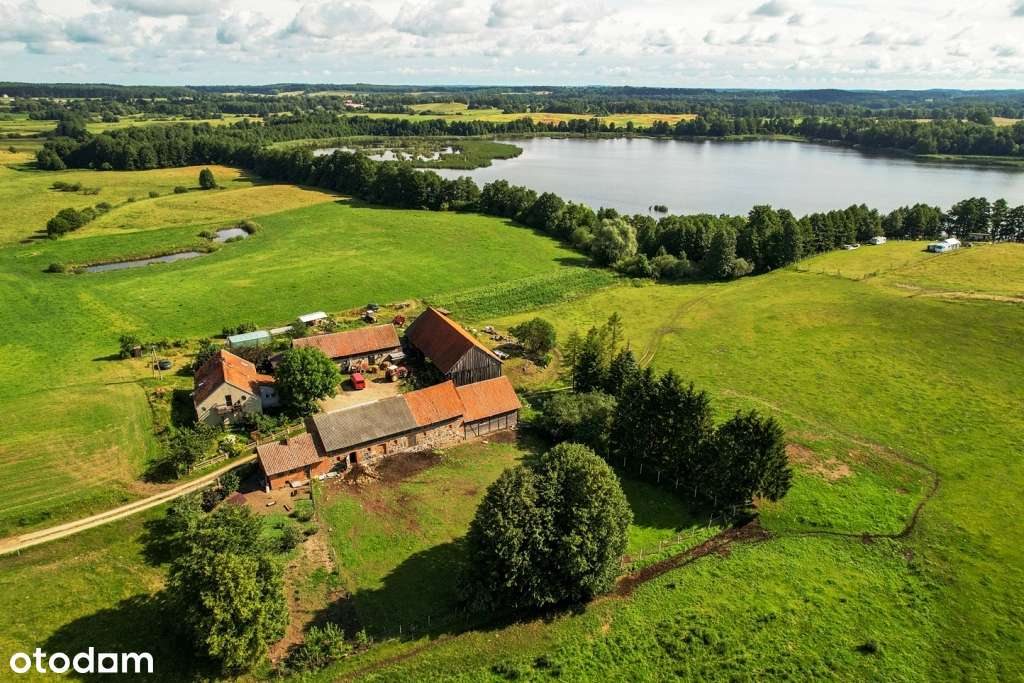 Działki z linią brzegową oraz pięknym widokiem na jezioro Stromek!-5