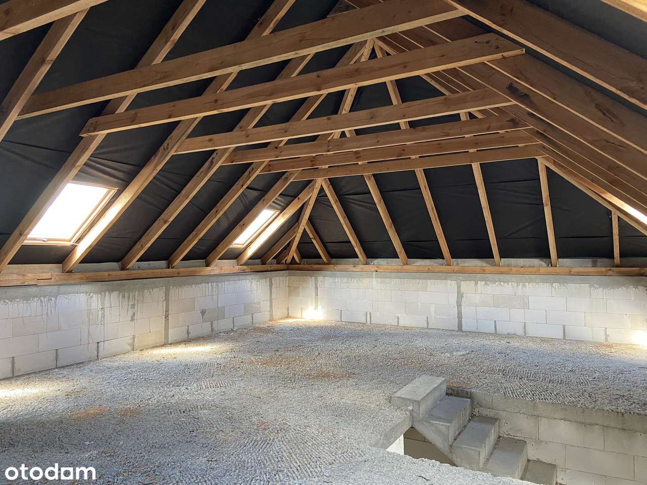 Dom wolnostojący w stanie surowym 113m2 | działka 1263m2 | Franciszków-12