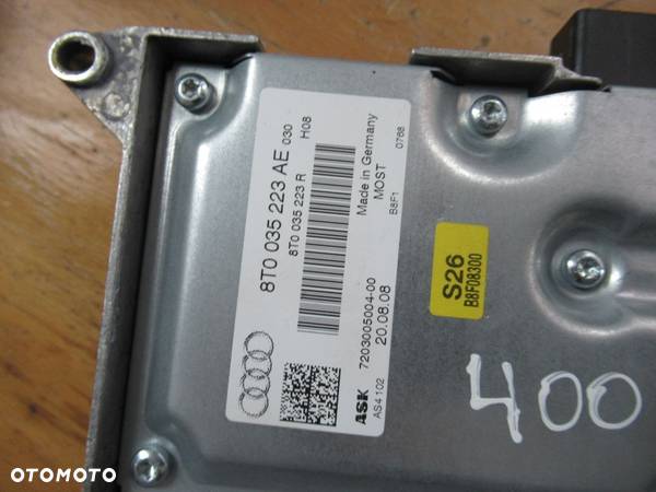 WZMACNIACZ  8T0035223AE AUDI A5 A4 B8 - 2