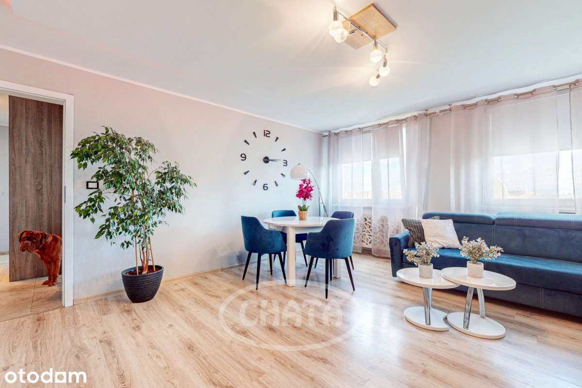 Różanka/4 pokoje/rozkład/po remoncie-15